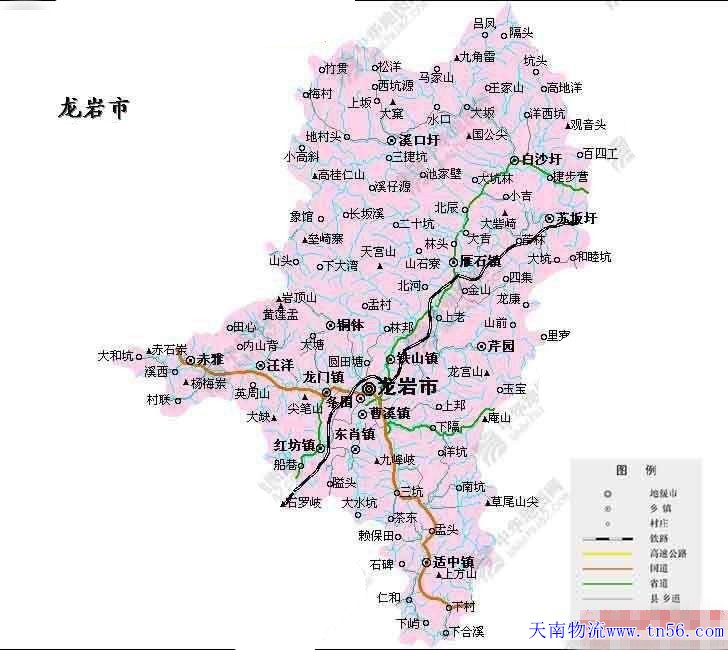 东莞到龙岩市舆图 fdhgjvw.cn
